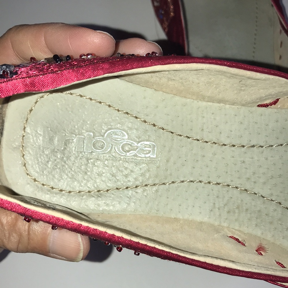 Women’s Satin Embellished Shoes - Picture 4 of 8